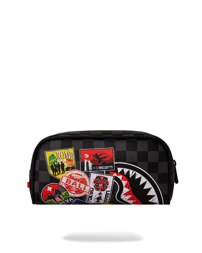 GLOBAL MOGUL UNLIMITED MILES PENCIL POUCH | Sprayground Quality