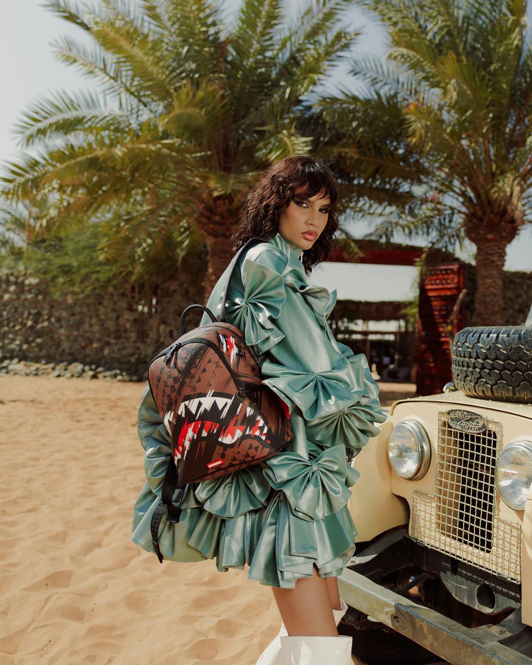 SHARKS IN PARIS NIGHT DRIFT SAVAGE BACKPACK | Sprayground Value