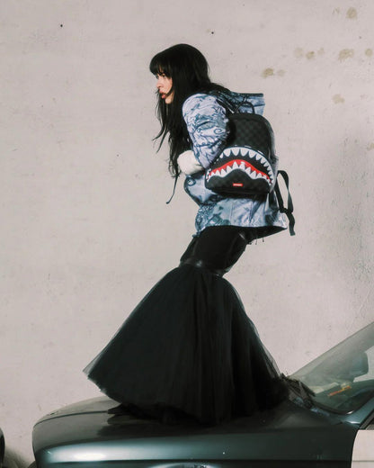 SHARKS IN PARIS HYPER PUFF SAVAGE BACKPACK | Sprayground Latest