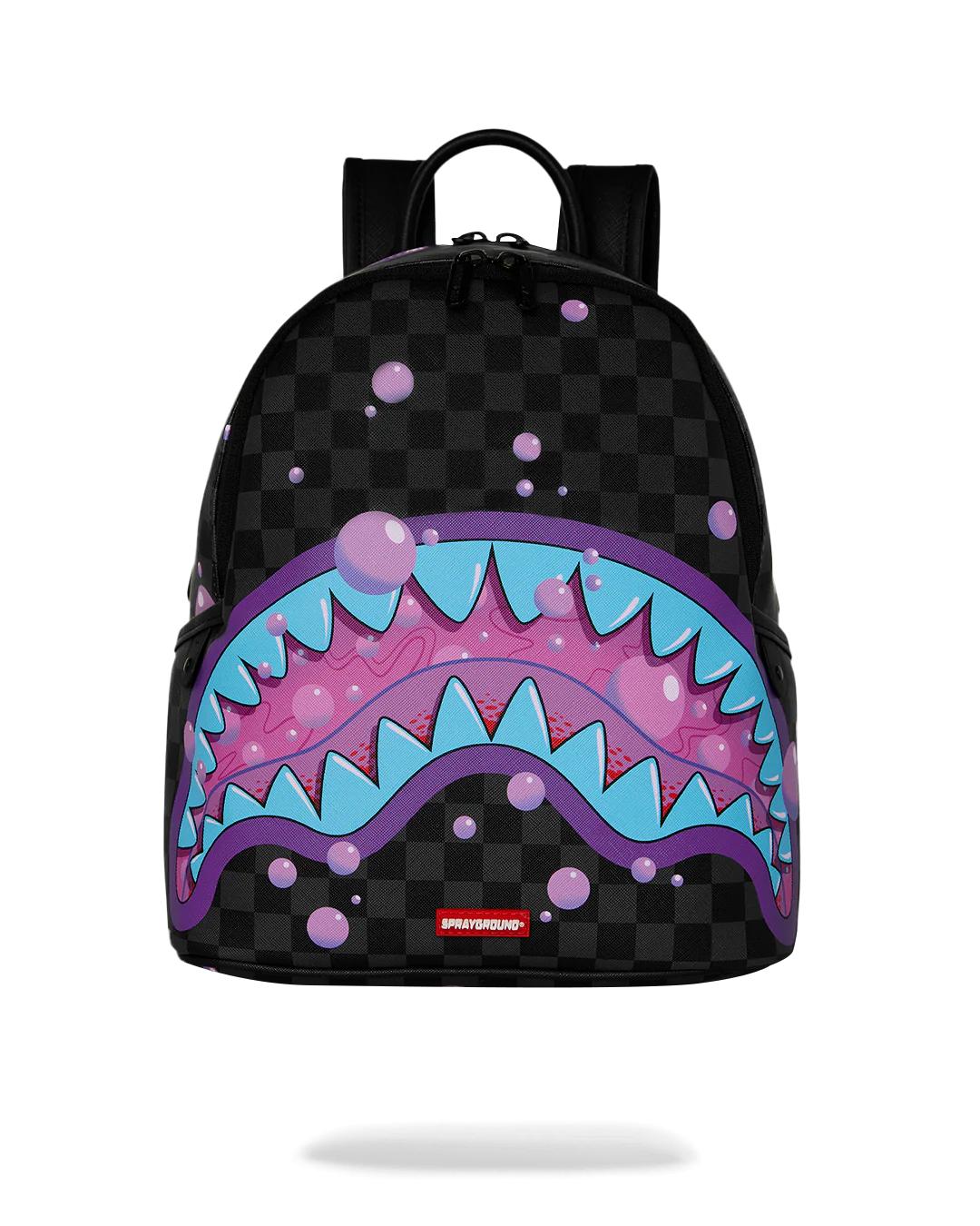 PURPLE SLIME SHARK SAVAGE BACKPACK | Sprayground Quality