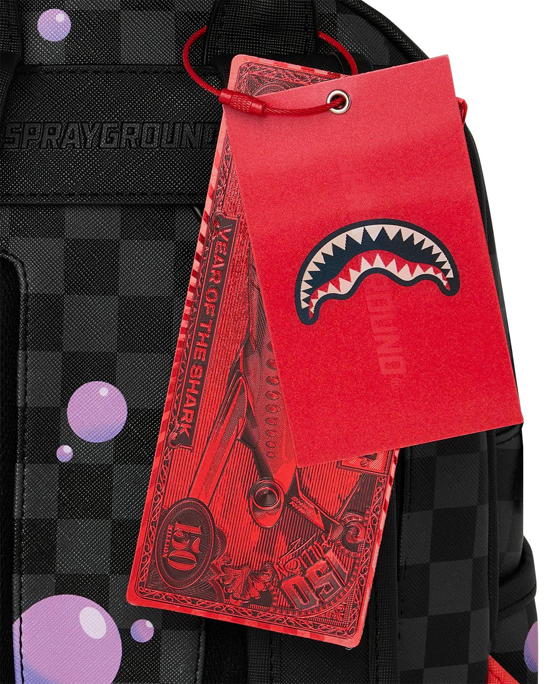PURPLE SLIME SHARK SAVAGE BACKPACK | Sprayground Quality