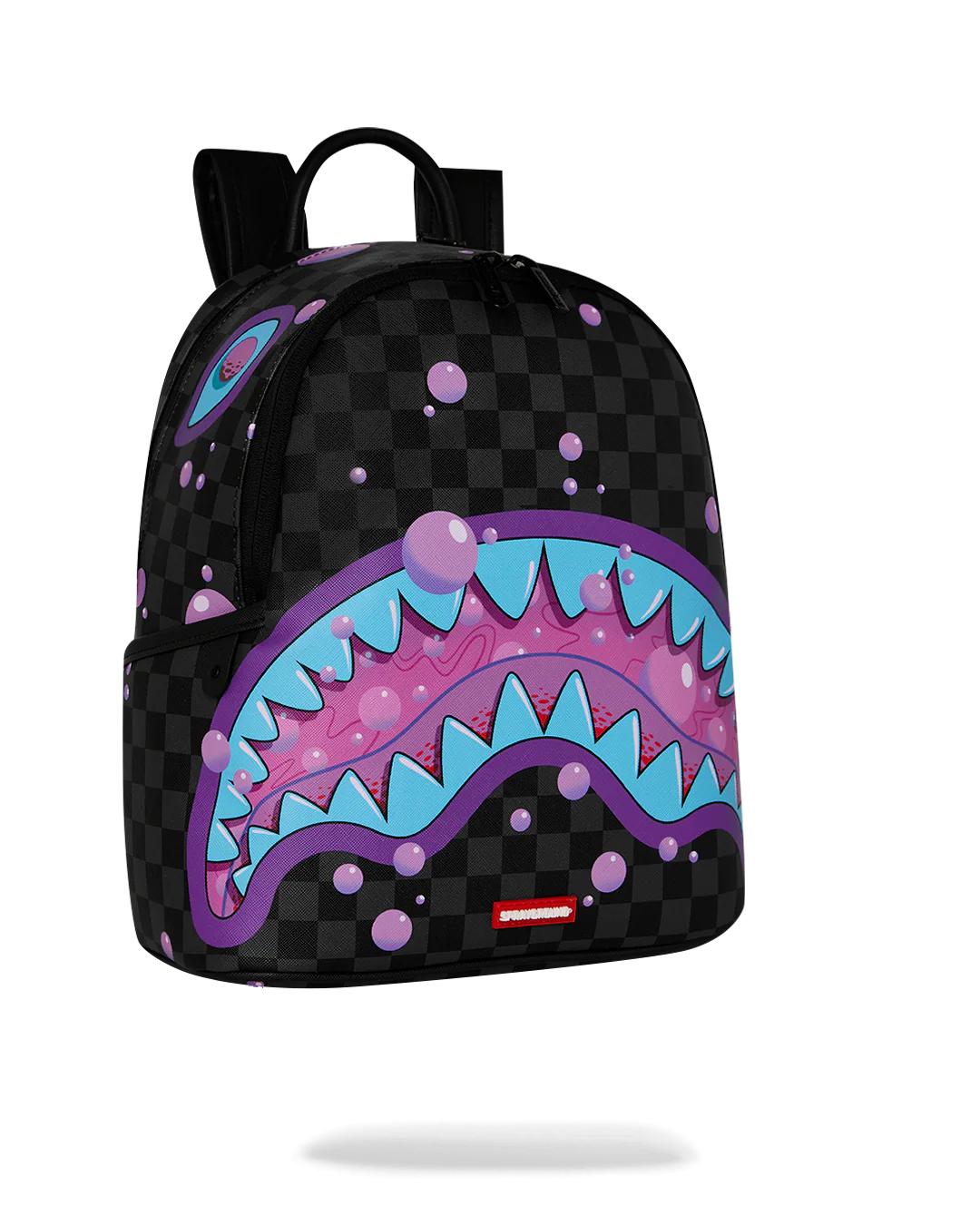 PURPLE SLIME SHARK SAVAGE BACKPACK | Sprayground Quality