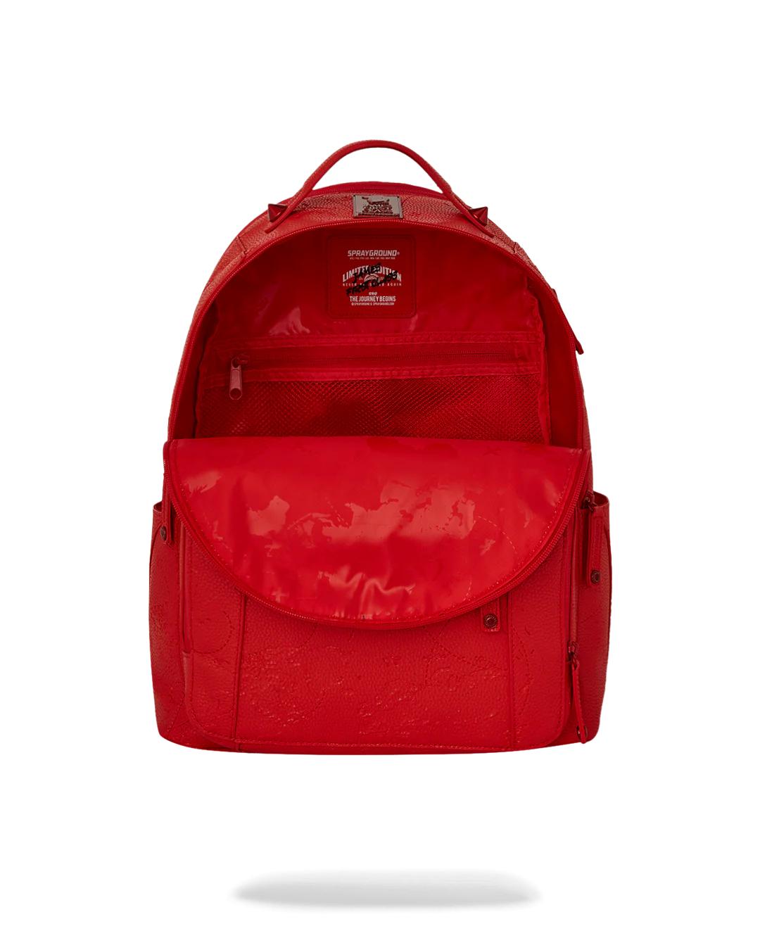 JAMES FIRST CLASS RUBY RED CHATEAU BACKPACK | Sprayground Everyday