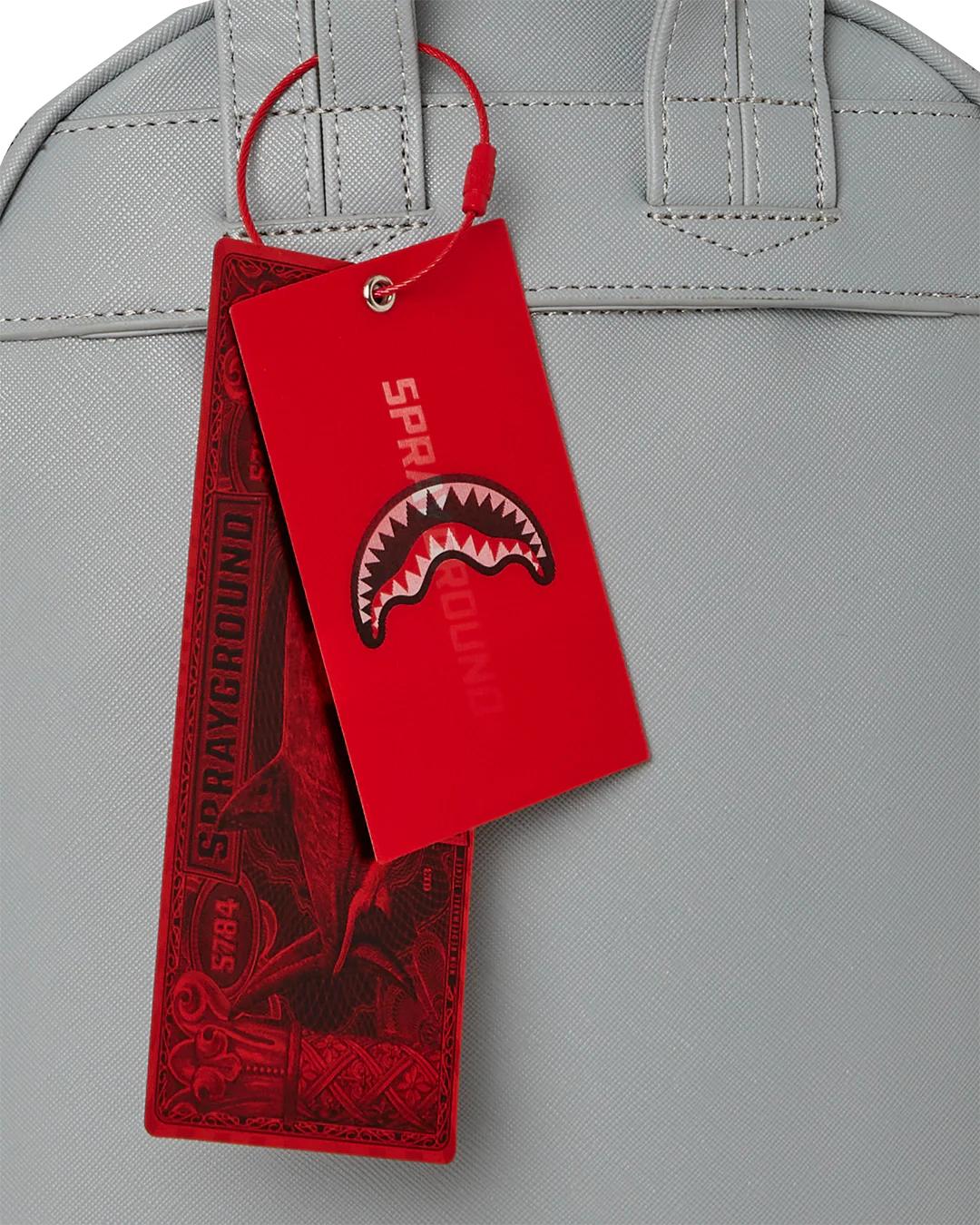 KNIT SHARKS IN PARIS IN CREAM SAVAGE BACKPACK | Sprayground Featured