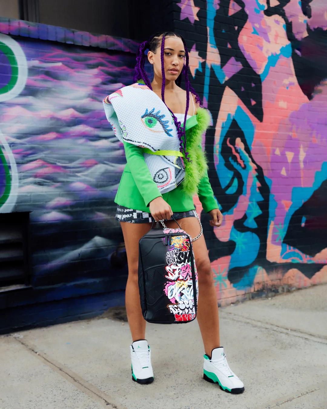 HALF GRAFF NIGHT SNEAKER HOLDER | Sprayground Everyday