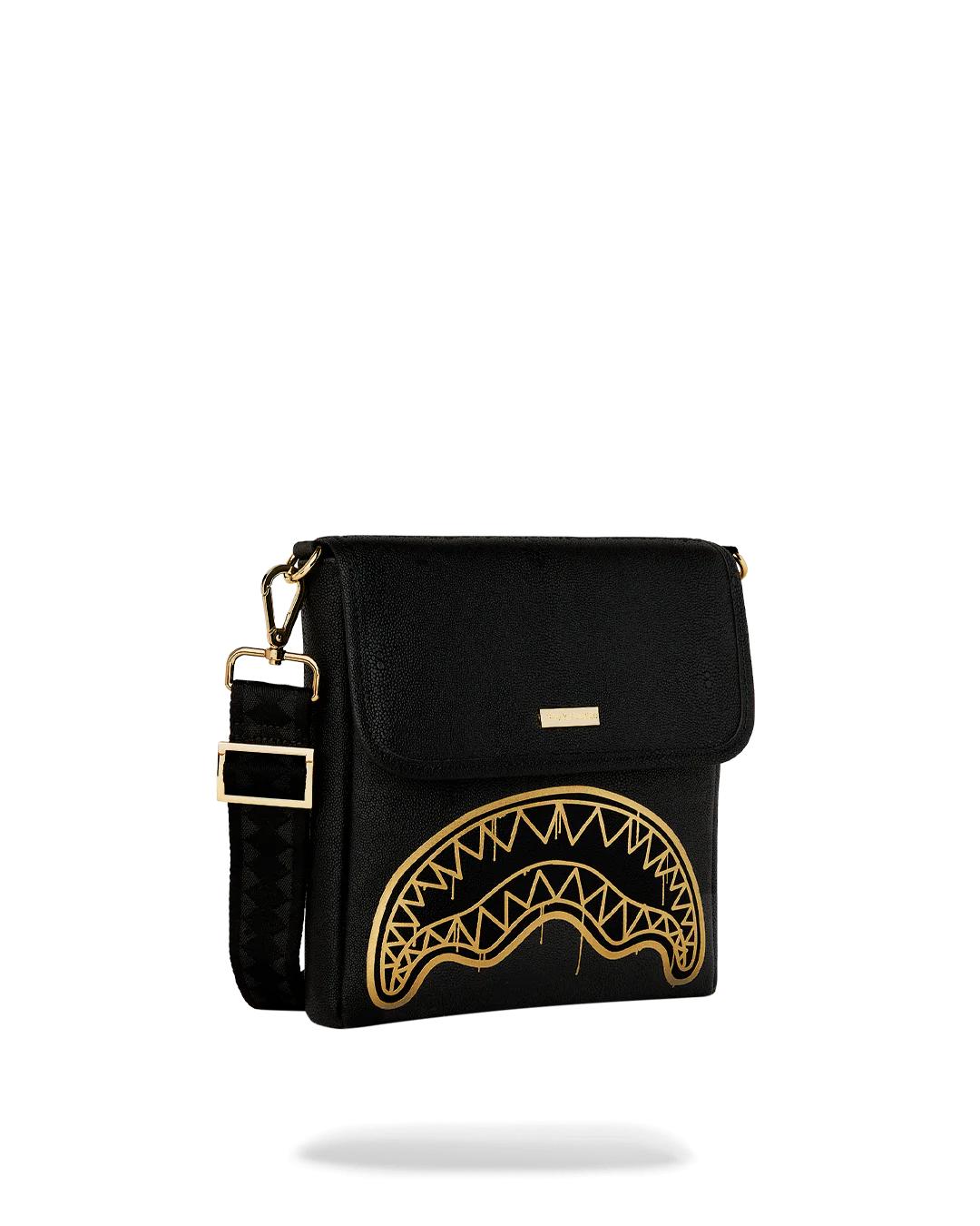 GOLD FANG MESSENGER SLING | Sprayground Premium