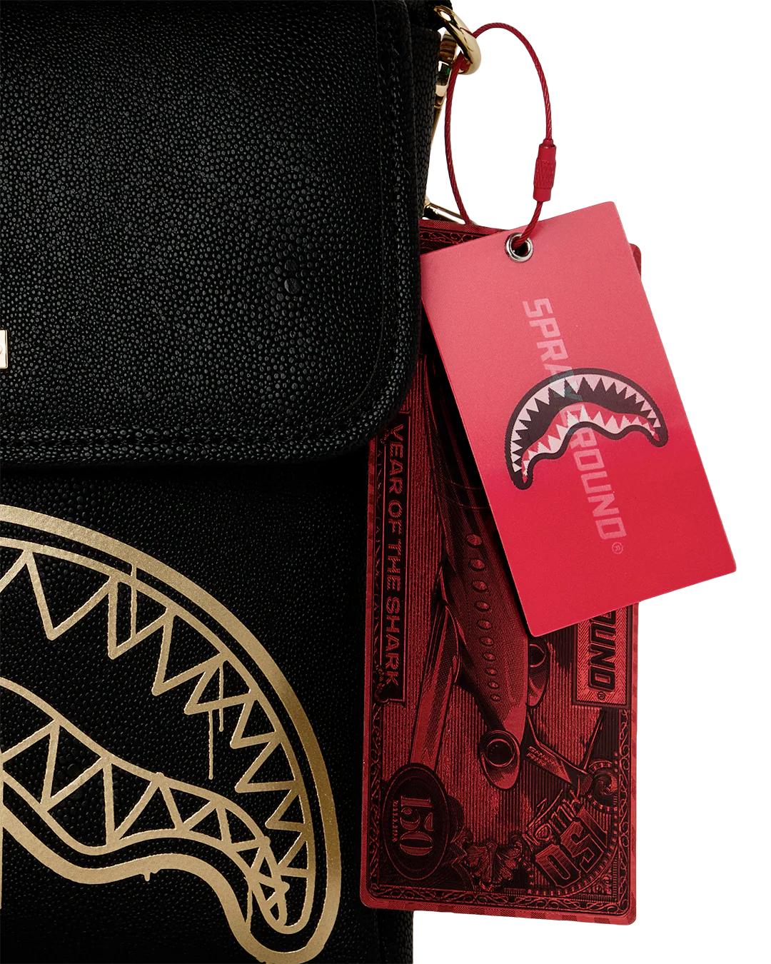 GOLD FANG MESSENGER SLING | Sprayground Premium