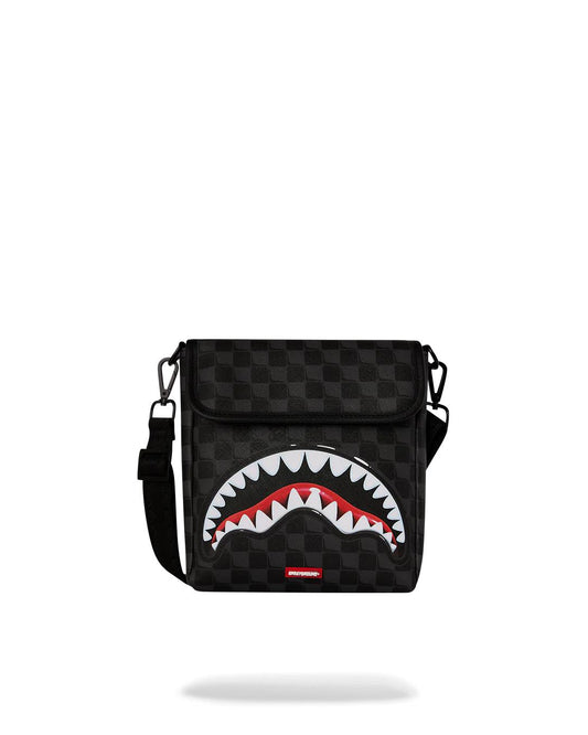 SHARKS IN PARIS HYPER PUFF MESSENGER SLING | Sprayground Featured