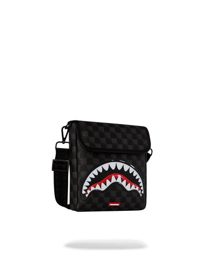 SHARKS IN PARIS HYPER PUFF MESSENGER SLING | Sprayground Featured
