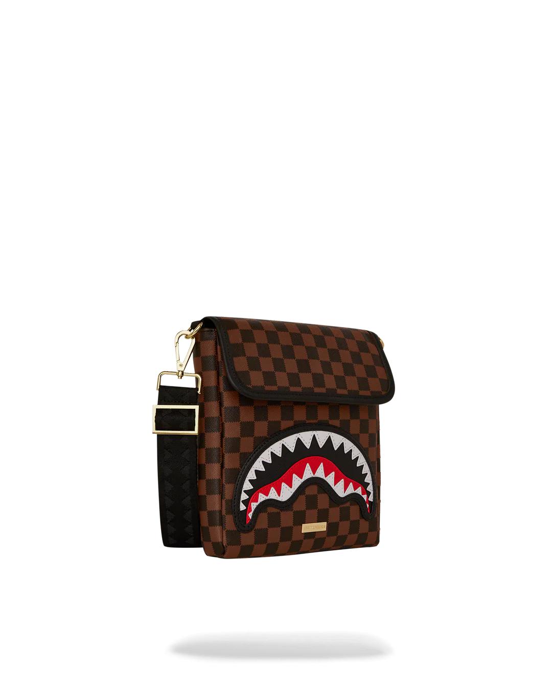 SAWTOOTH SHARKS IN PARIS MESSENGER SLING | Sprayground Exclusive