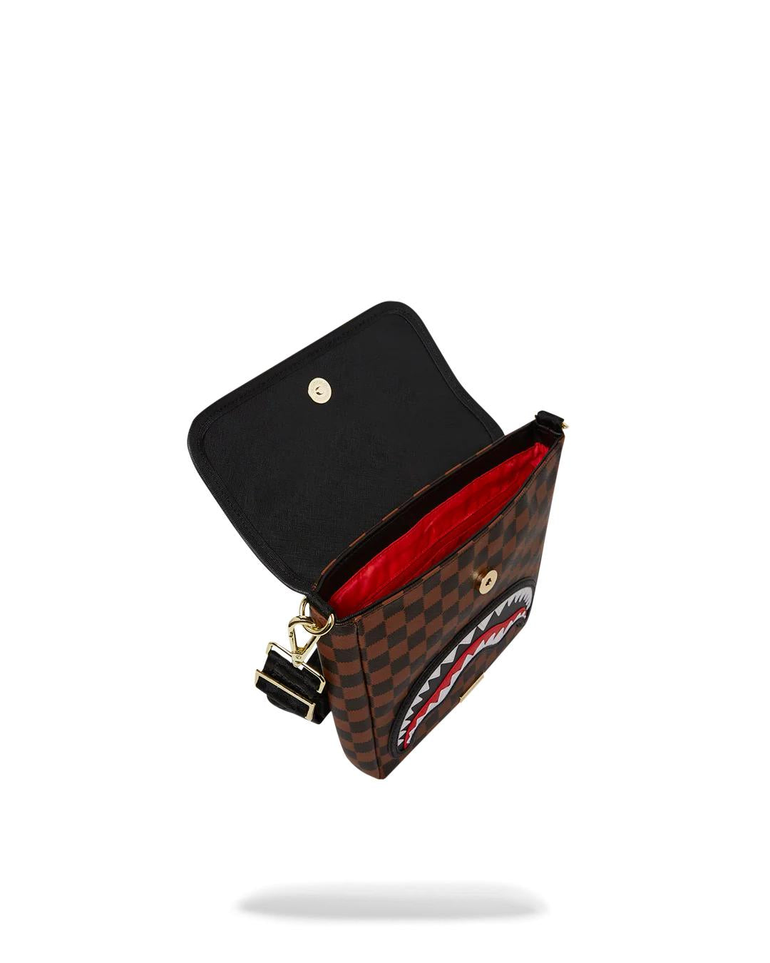 SAWTOOTH SHARKS IN PARIS MESSENGER SLING | Sprayground Exclusive