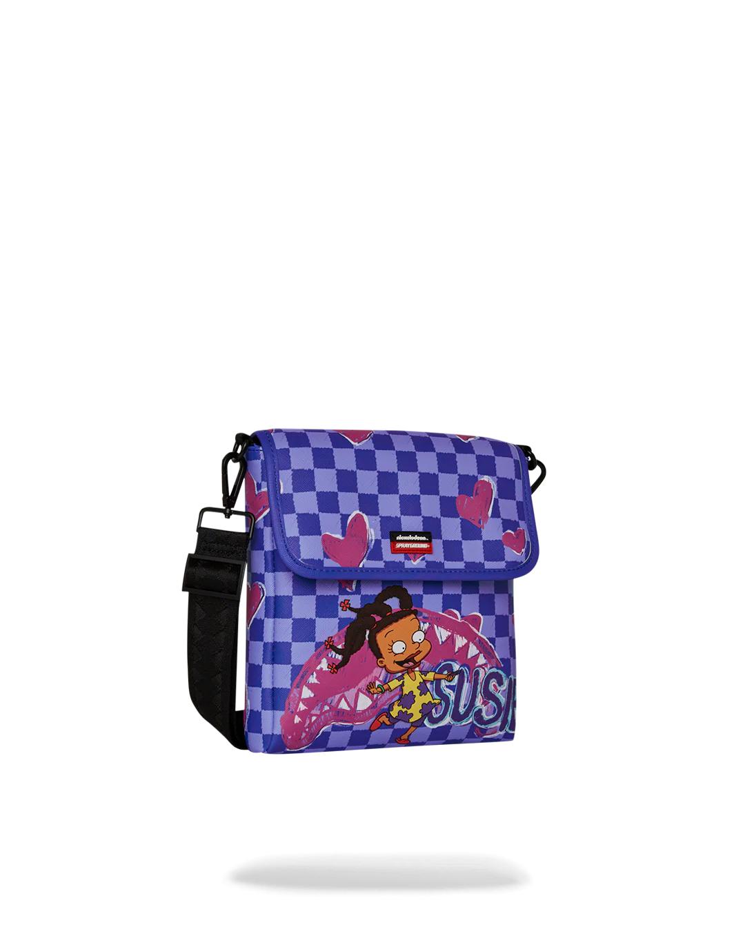 RUGRATS SUSIE CRAYON SHARK MESSENGER SLING | Sprayground Classic