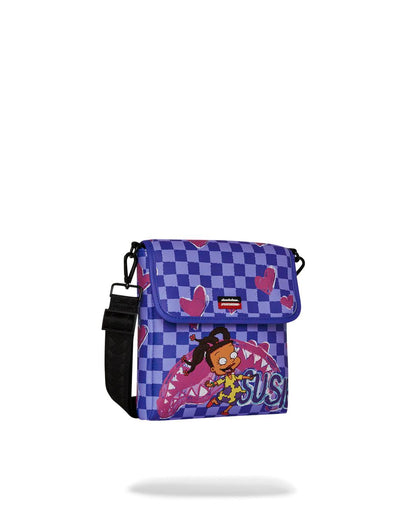RUGRATS SUSIE CRAYON SHARK MESSENGER SLING | Sprayground Classic