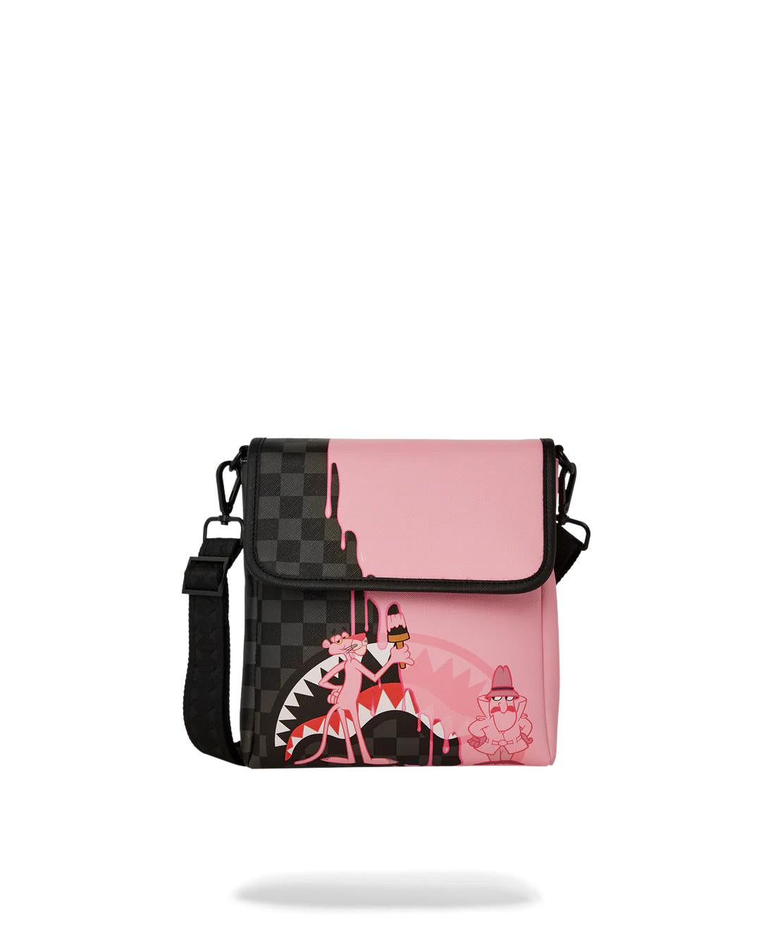 PINK PANTHER PINK PAINTER MESSENGER SLING BAG | Sprayground Everyday