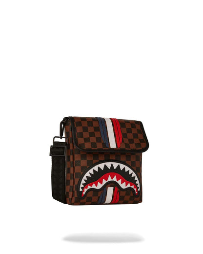 SHARKS IN PARIS GT MESSENGER SLING BAG | Sprayground Value
