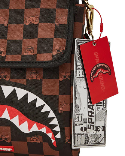THE HIDEOUT MESSENGER SLING BAG | Sprayground Latest