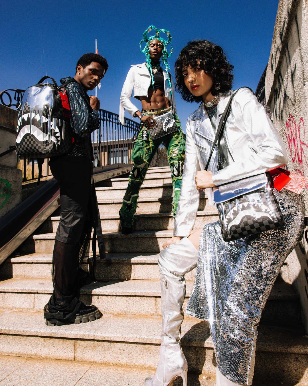 GHOST DRIP MESSENGER BAG | Sprayground Featured