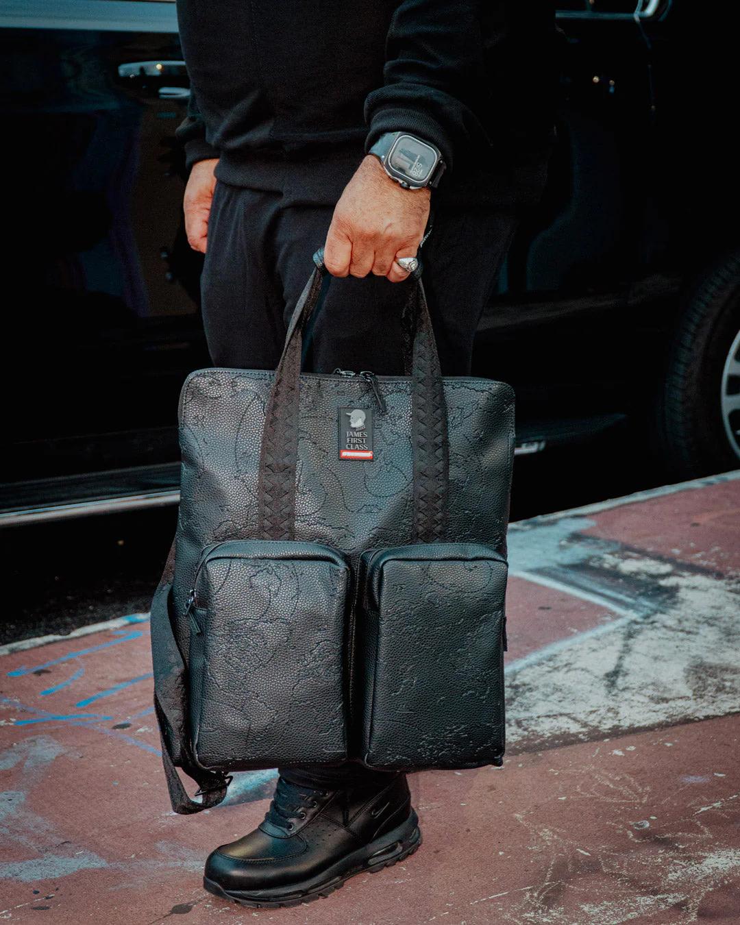 JAMES FIRST CLASS TYCOON TRAVELER CROSSOVER MESSENGER BAG | Sprayground Best Seller