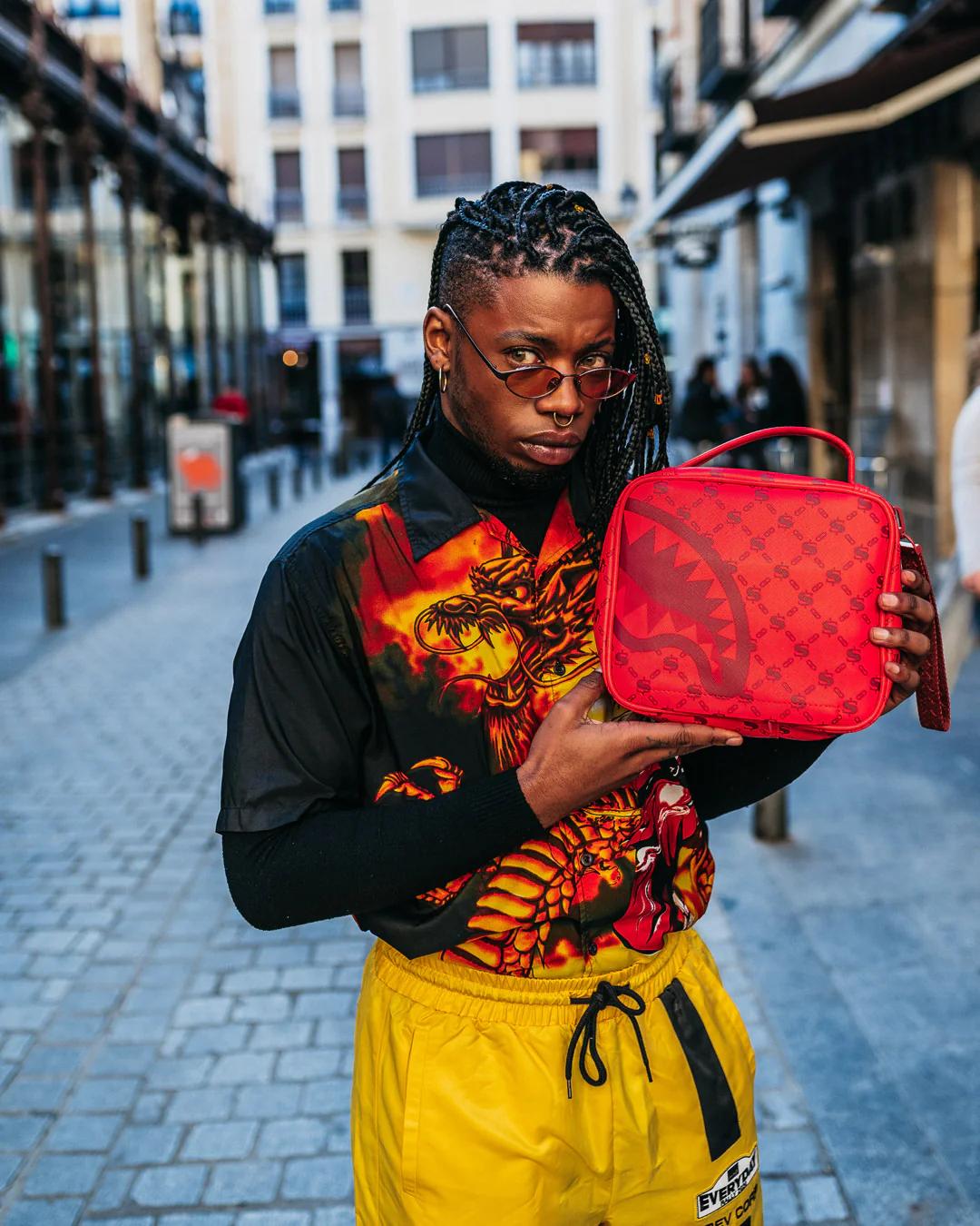 MONEY PATTERN BRICK SNACK PACK AKA MONEY BAG | Sprayground Exclusive