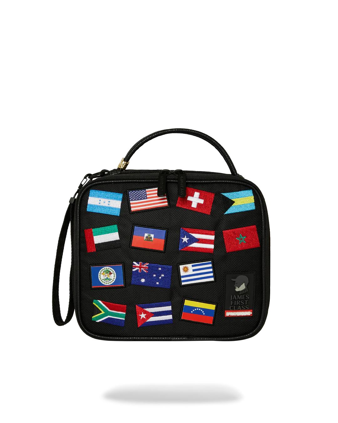JAMES FIRST CLASS GLOBAL FLAGS SNACKPACK | Sprayground Exclusive