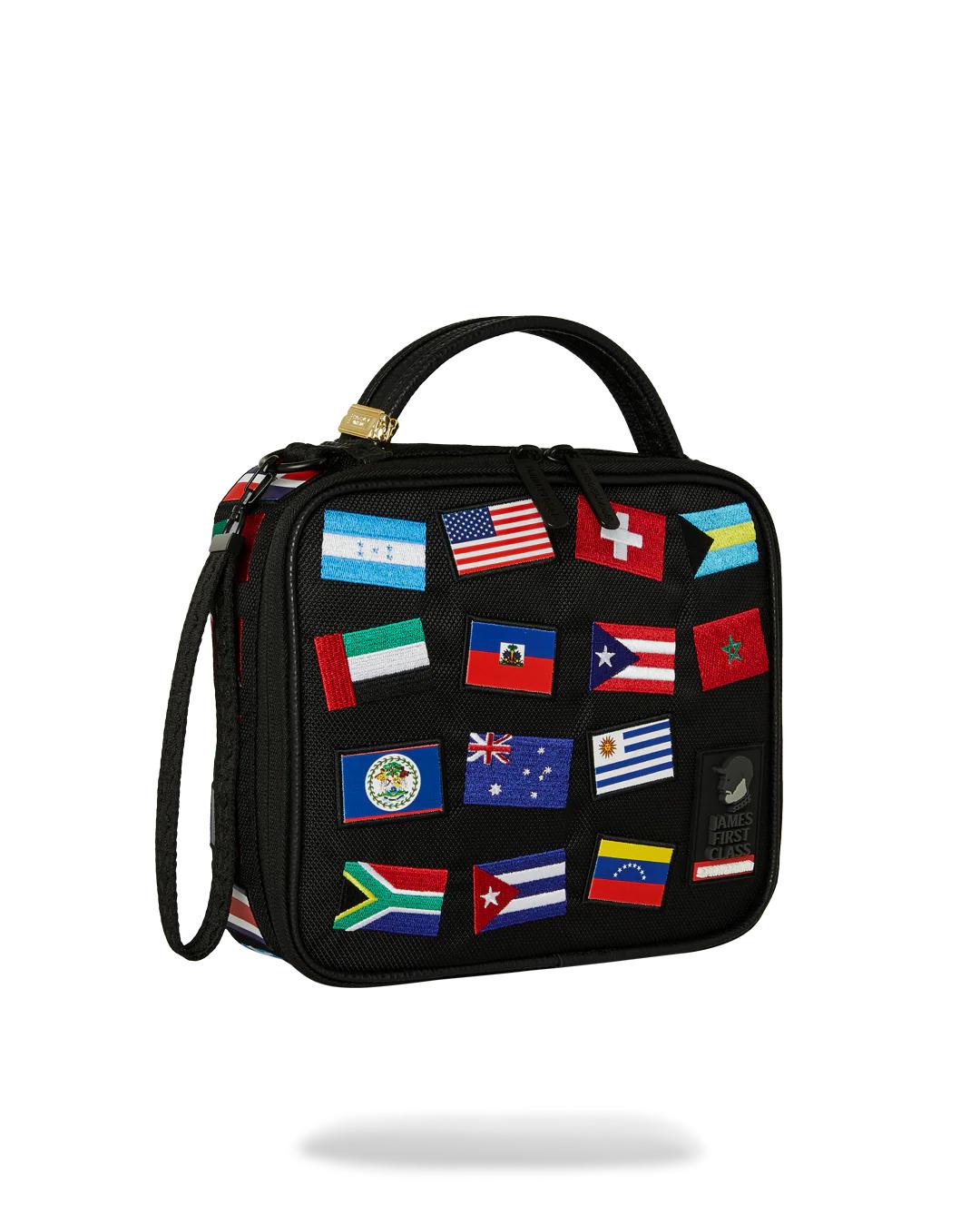 JAMES FIRST CLASS GLOBAL FLAGS SNACKPACK | Sprayground Exclusive