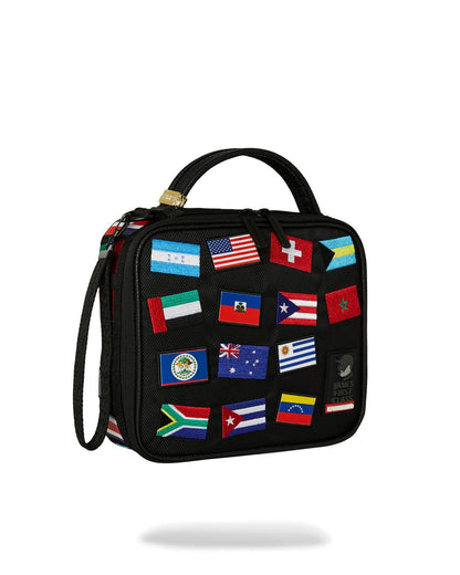 JAMES FIRST CLASS GLOBAL FLAGS SNACKPACK | Sprayground Exclusive