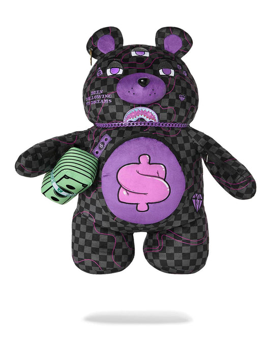 PURPLE SLIME SHARK MONEYBEAR BACKPACK | Sprayground Quality