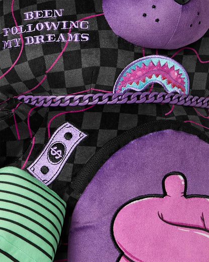 PURPLE SLIME SHARK MONEYBEAR BACKPACK | Sprayground Quality