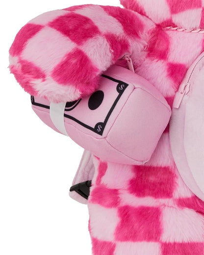 FURZILLA SHARK (PINK CHECK) MONEYBEAR BACKPACK | Sprayground Popular