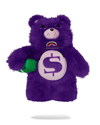 FURZILLA SHARK (PURP) MONEYBEAR BACKPACK | Sprayground Trending