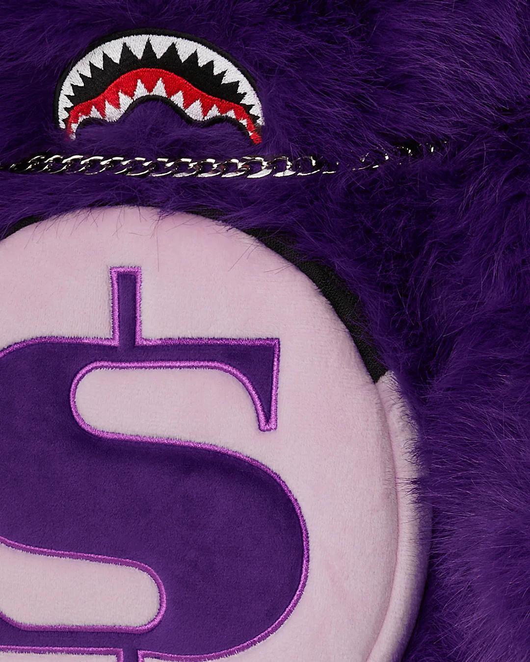 FURZILLA SHARK (PURP) MONEYBEAR BACKPACK | Sprayground Trending