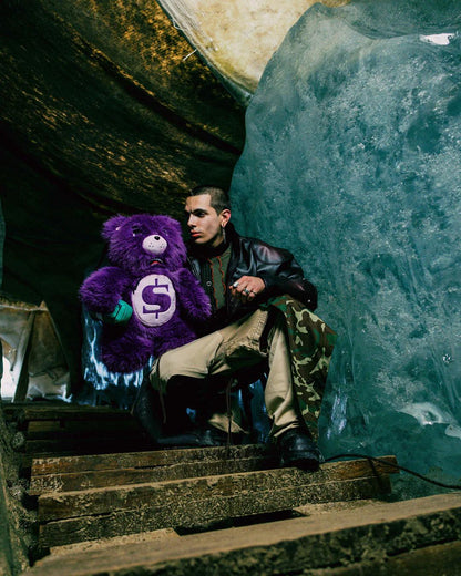 FURZILLA SHARK (PURP) MONEYBEAR BACKPACK | Sprayground Trending