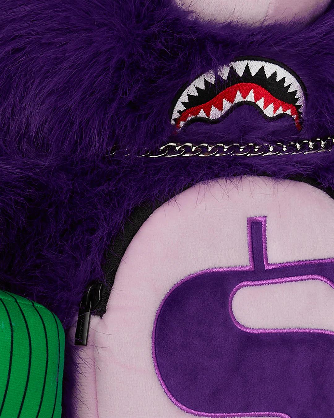 FURZILLA SHARK (PURP) MONEYBEAR BACKPACK | Sprayground Trending