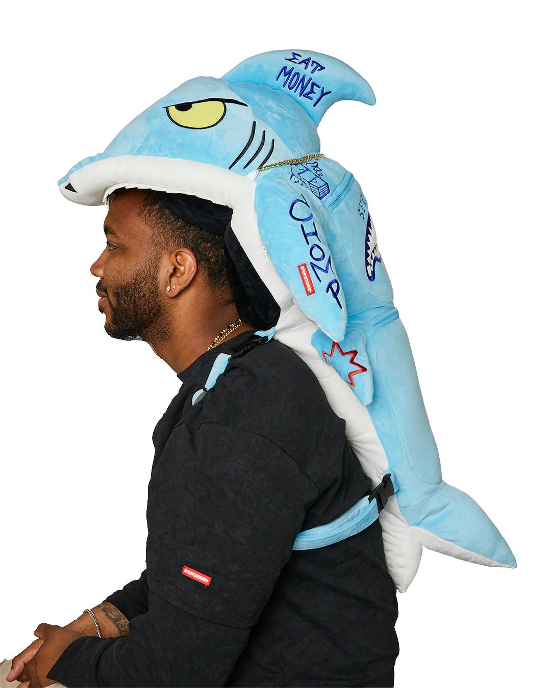 STUFFED SAVAGE HOODY BACKPACK SHARK | Sprayground Recommended