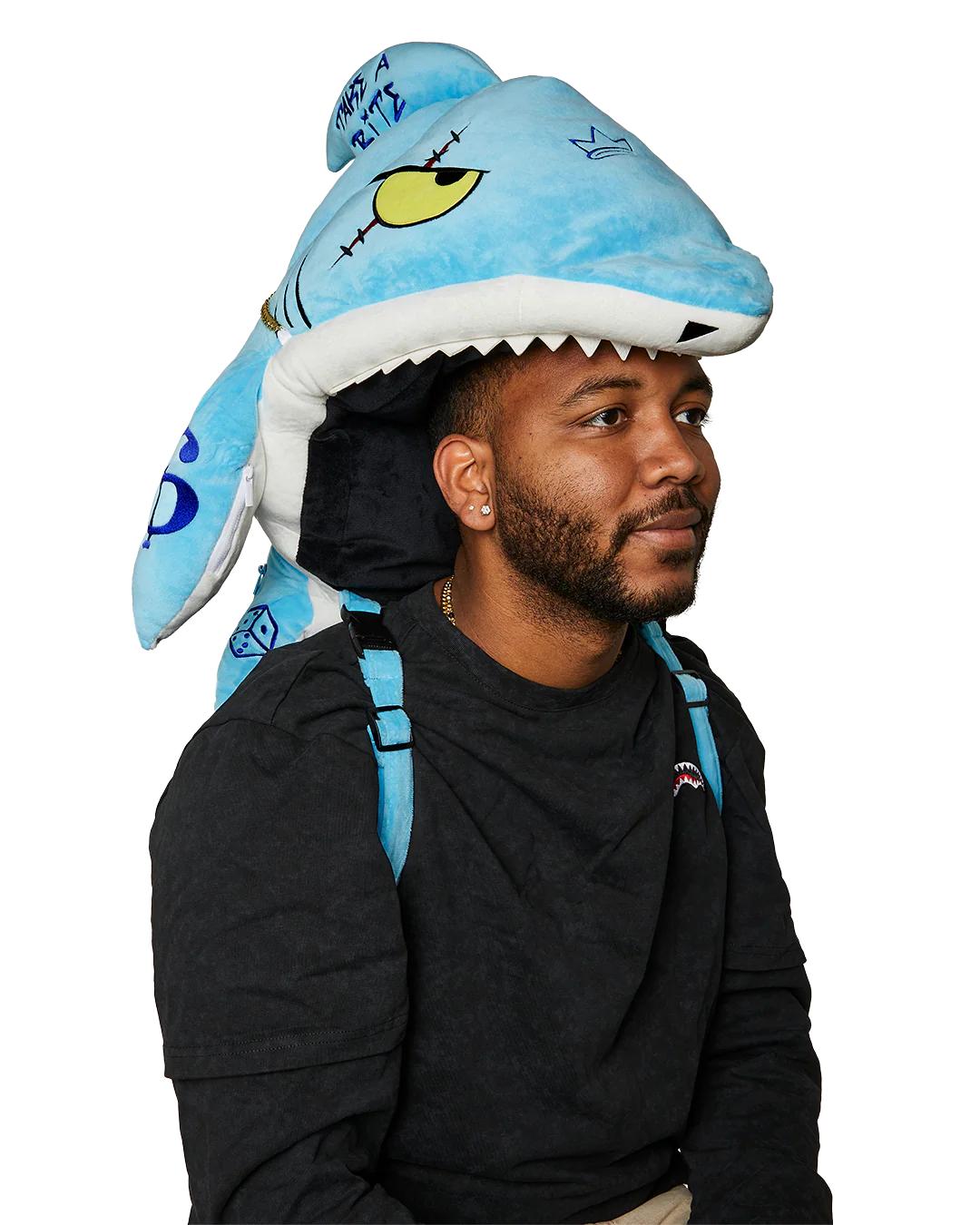 STUFFED SAVAGE HOODY BACKPACK SHARK | Sprayground Recommended