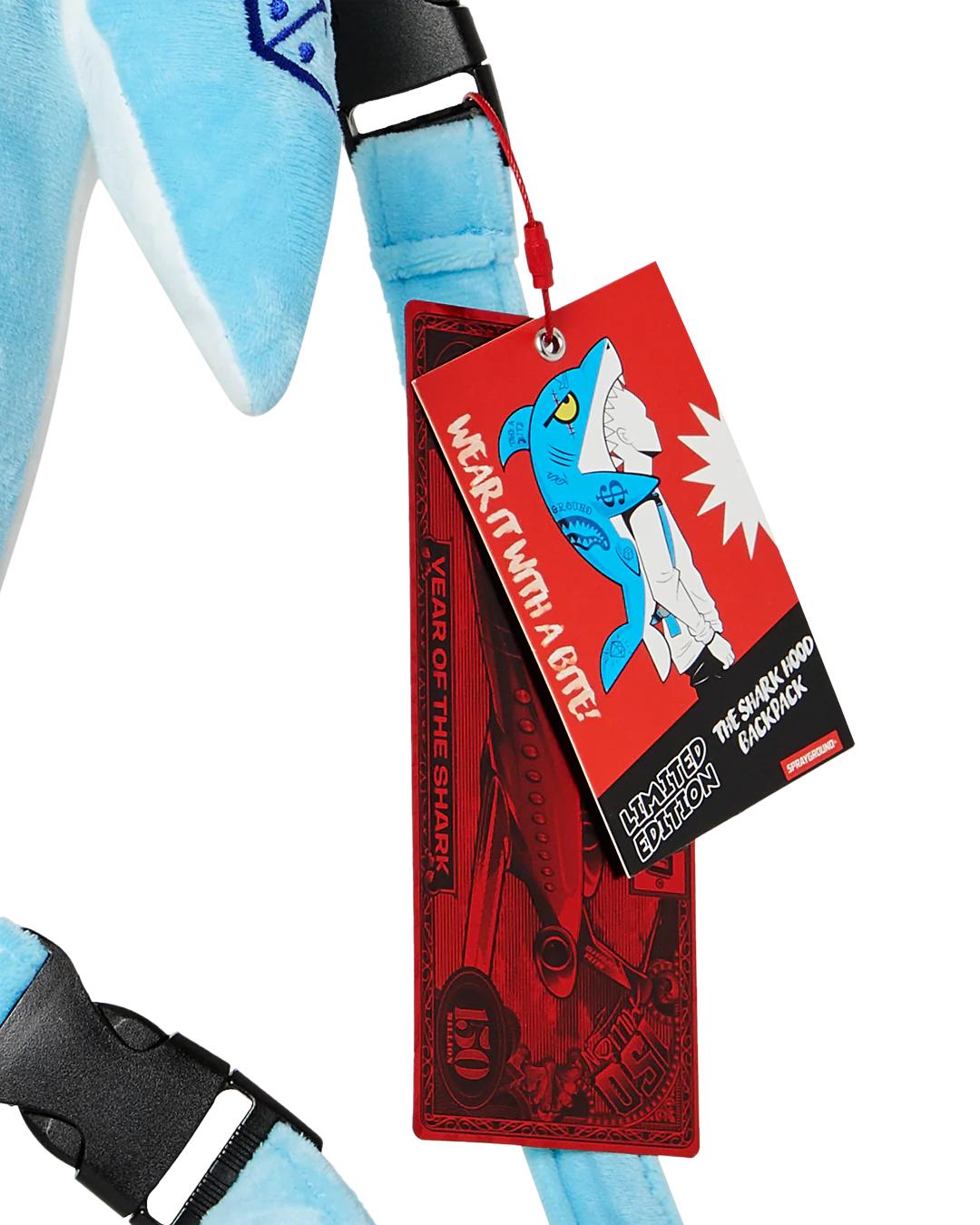 STUFFED SAVAGE HOODY BACKPACK SHARK | Sprayground Recommended