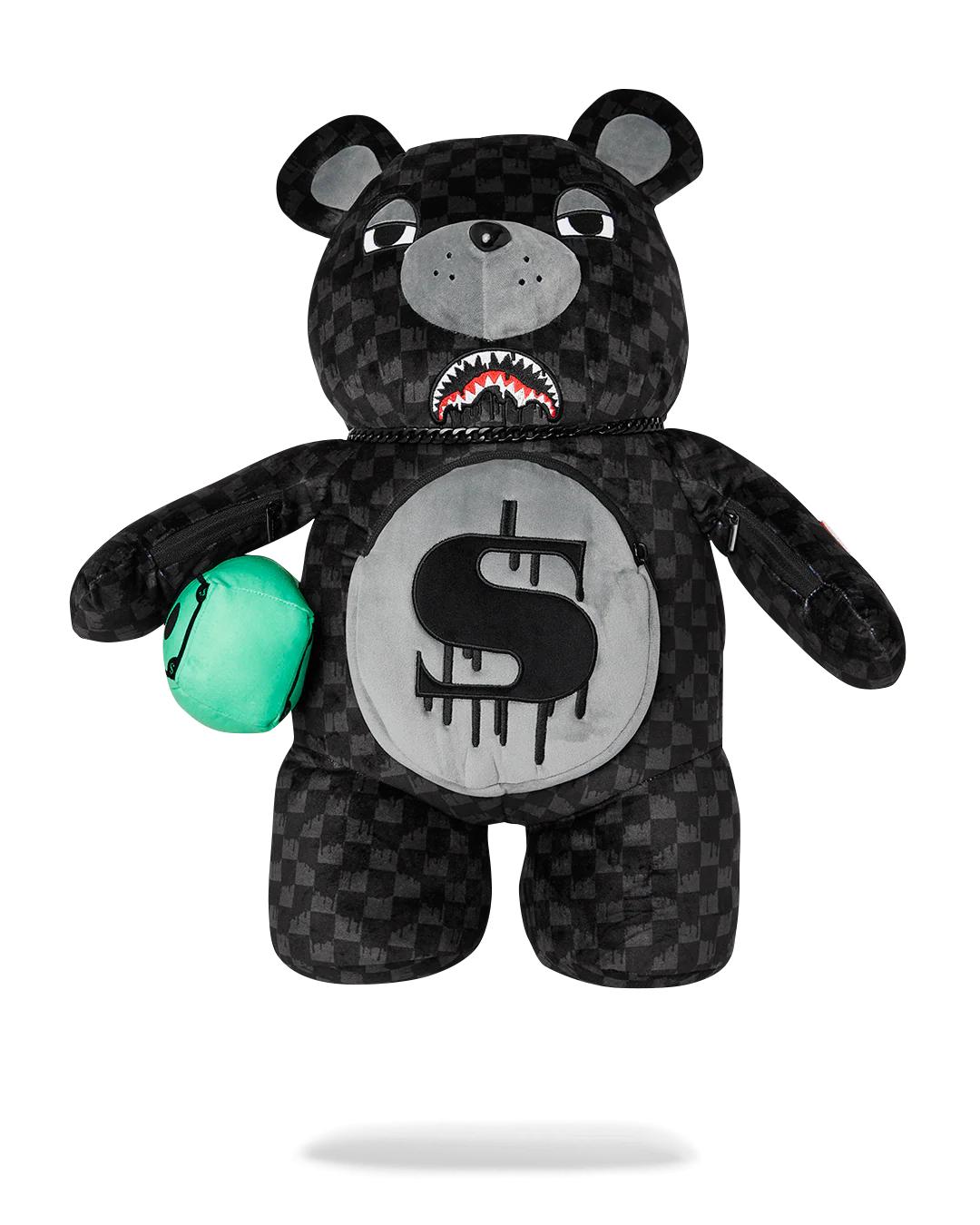 SHARKS IN PARIS THUNDERDRIP MONEYBEAR TEDDYBEAR BACKPACK | Sprayground Signature