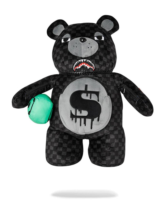 SHARKS IN PARIS THUNDERDRIP MONEYBEAR TEDDYBEAR BACKPACK | Sprayground Signature