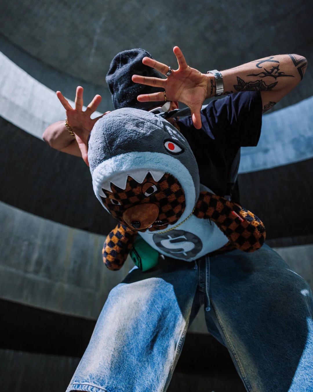 THE RIZZLER MONEYBEAR TEDDYBEAR BACKPACK | Sprayground Essential