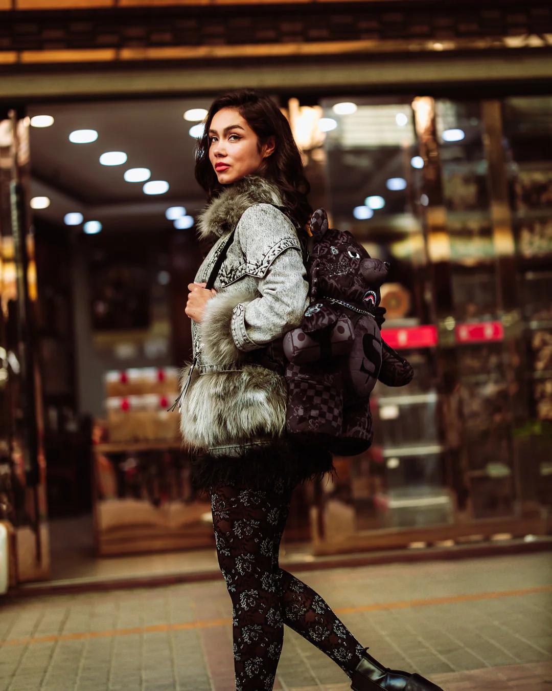 4AM MONEY WING BEAR BACKPACK | Sprayground Popular