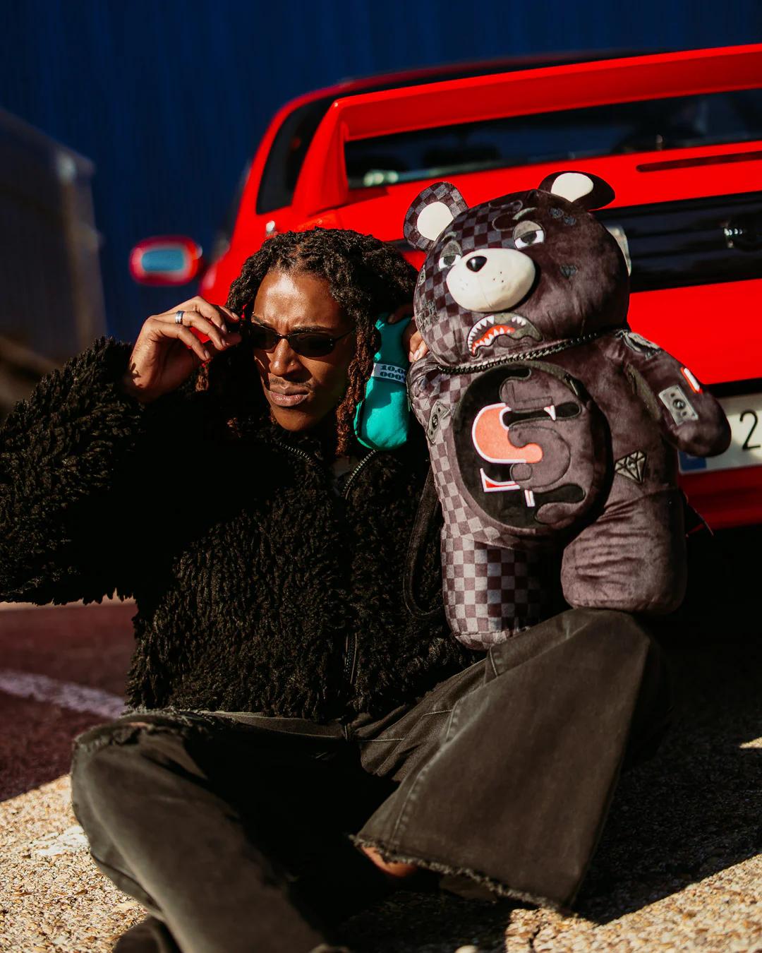 SPEED SHARK SIDE SWIPE MONEYBEAR TEDDY BEAR BACKPACK | Sprayground Trending