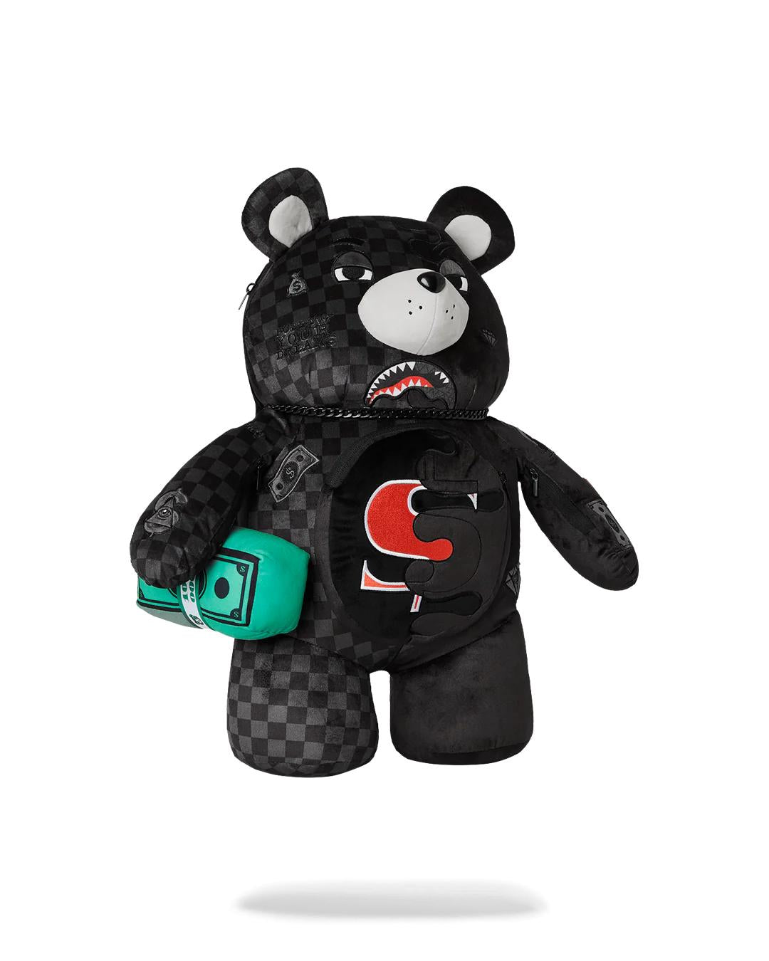 SPEED SHARK SIDE SWIPE MONEYBEAR TEDDY BEAR BACKPACK | Sprayground Trending