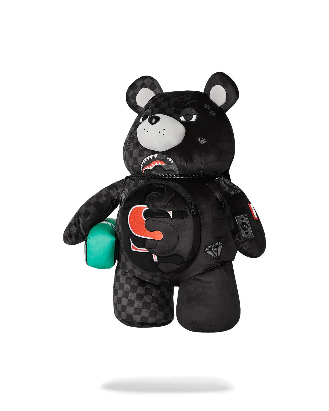 SPEED SHARK SIDE SWIPE MONEYBEAR TEDDY BEAR BACKPACK | Sprayground Trending