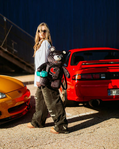 SPEED SHARK SIDE SWIPE MONEYBEAR TEDDY BEAR BACKPACK | Sprayground Trending