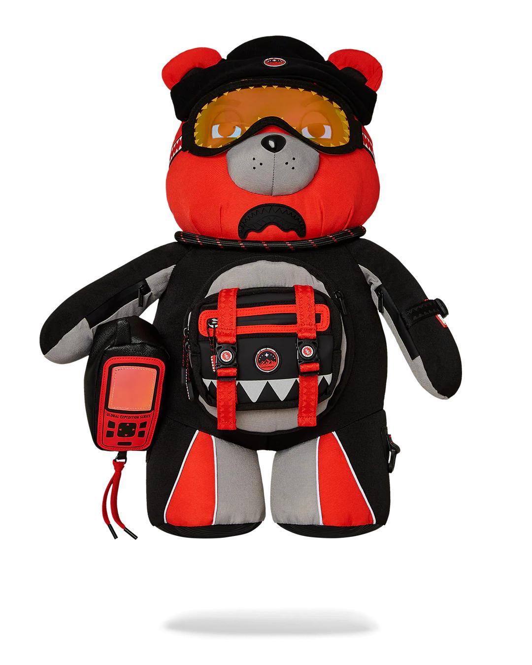 SKY HIGH SEEKERS ARCTIC GPS MONEYBEAR BACKPACK | Sprayground Recommended