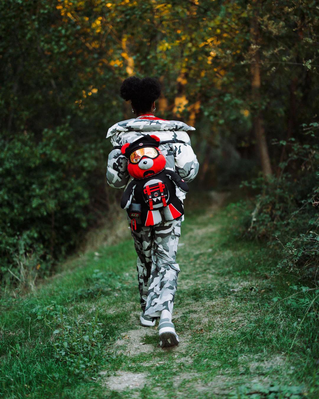 SKY HIGH SEEKERS ARCTIC GPS MONEYBEAR BACKPACK | Sprayground Recommended
