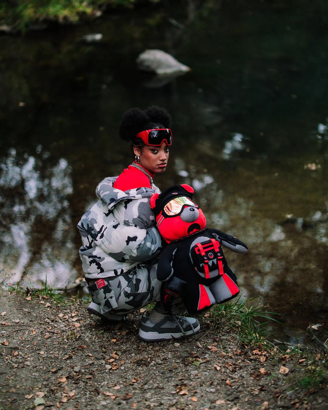 SKY HIGH SEEKERS ARCTIC GPS MONEYBEAR BACKPACK | Sprayground Recommended