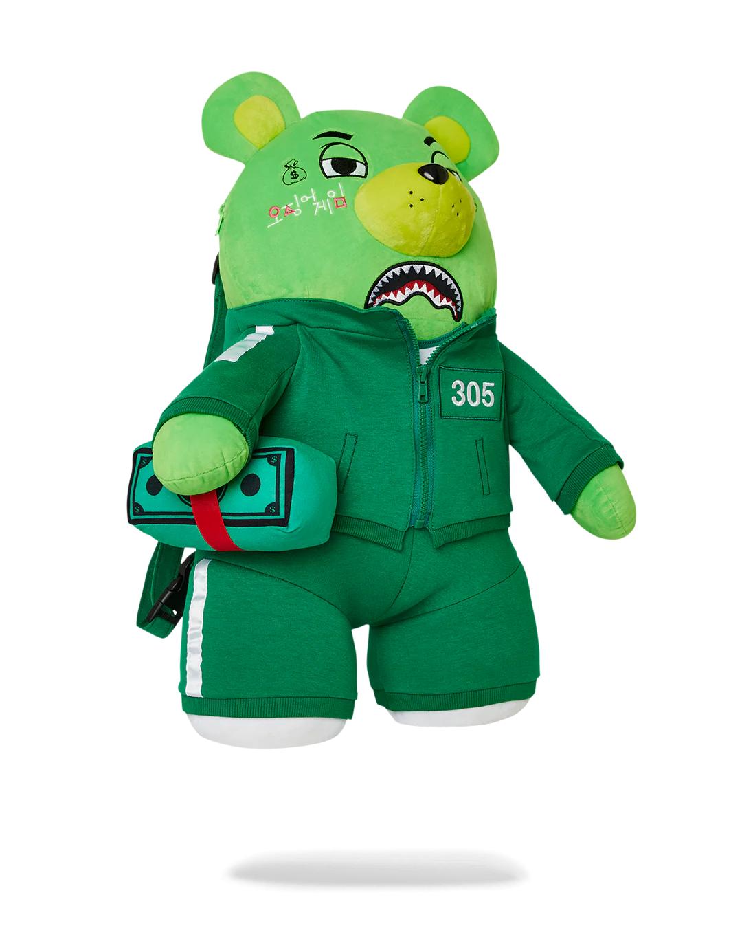 SQUID GAME COLLAB CONTESTANT MONEYBEAR BACKPACK | Sprayground Exclusive
