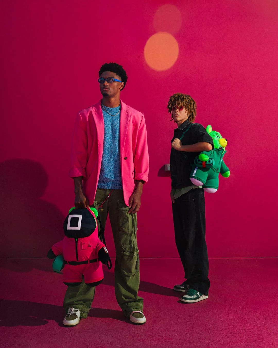 SQUID GAME COLLAB CONTESTANT MONEYBEAR BACKPACK | Sprayground Exclusive