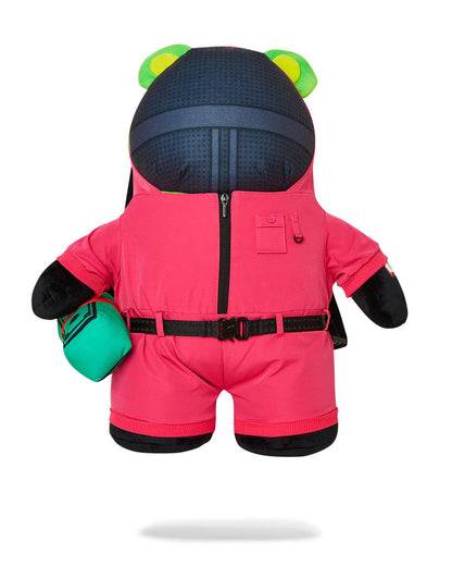 SQUID GAME COLLAB PINK SOLDIERS BEAR BACKPACK | Sprayground Signature